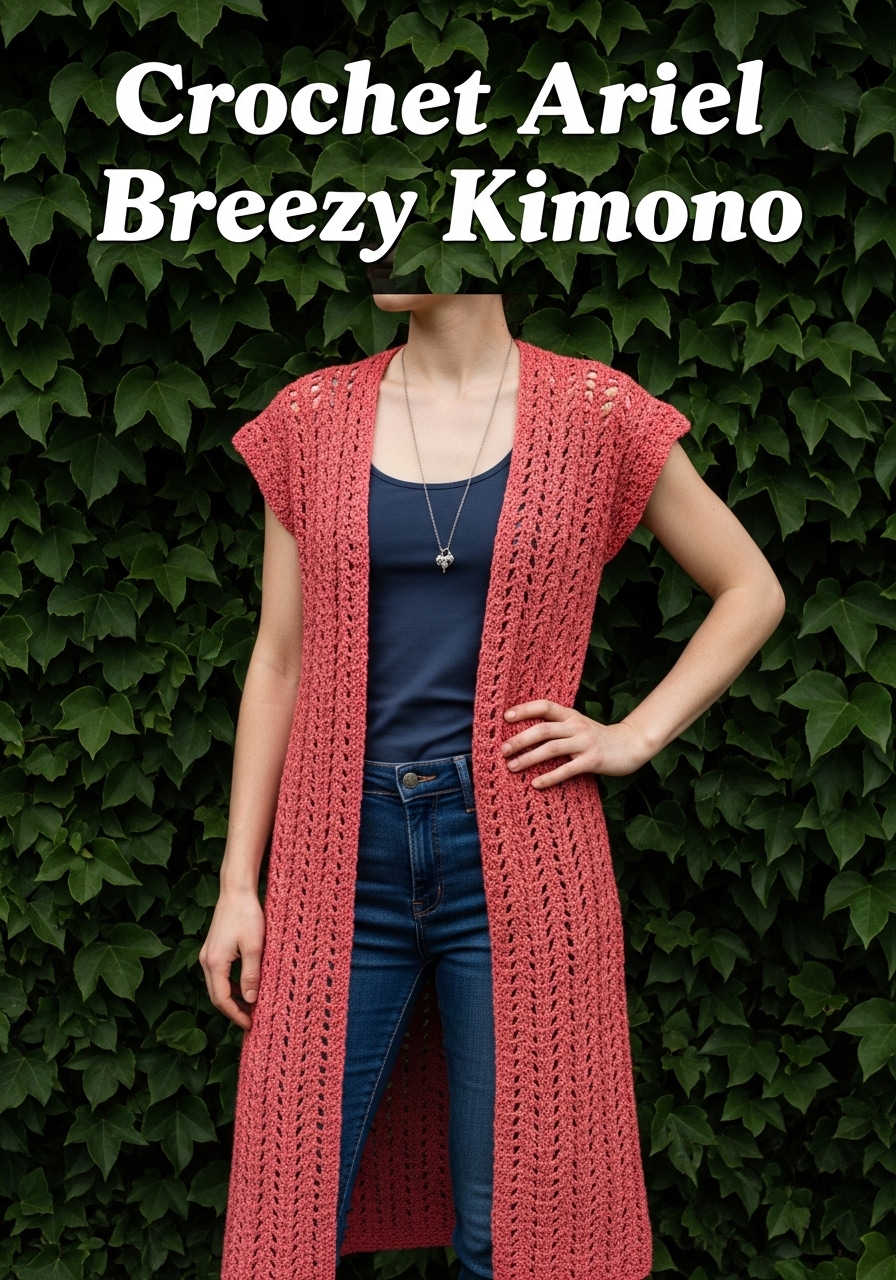 Crochet Ariel Breezy Kimono
