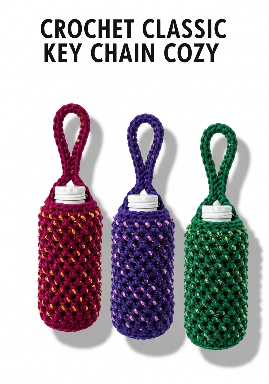 Crochet Classic Key Chain Cozy