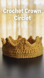 Crochet Crown Circlet