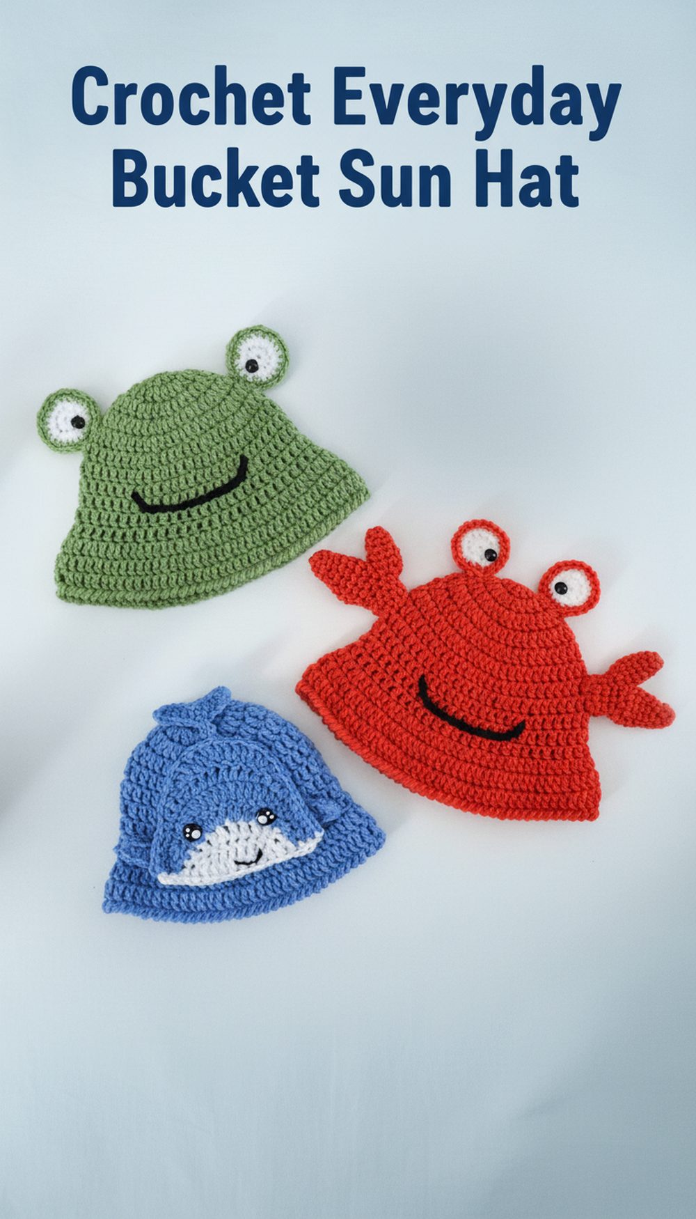 Crochet Everyday Bucket Sun Hat