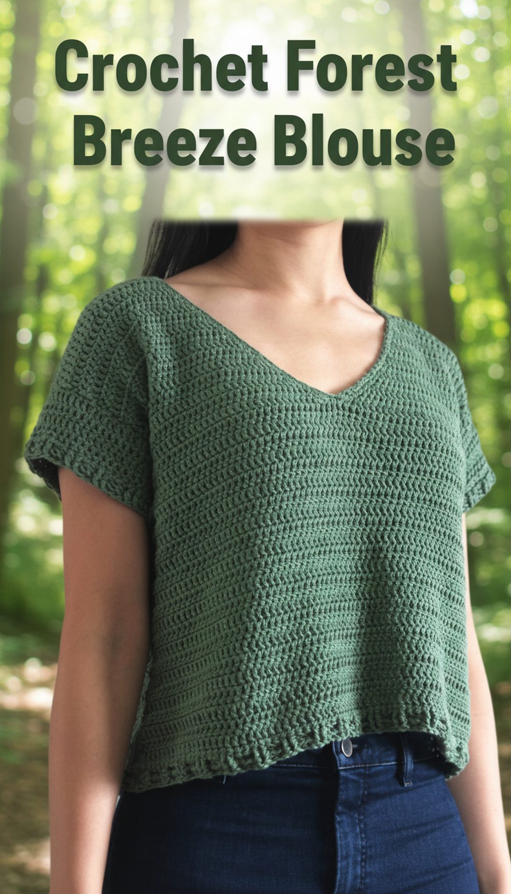 Crochet Forest Breeze Blouse