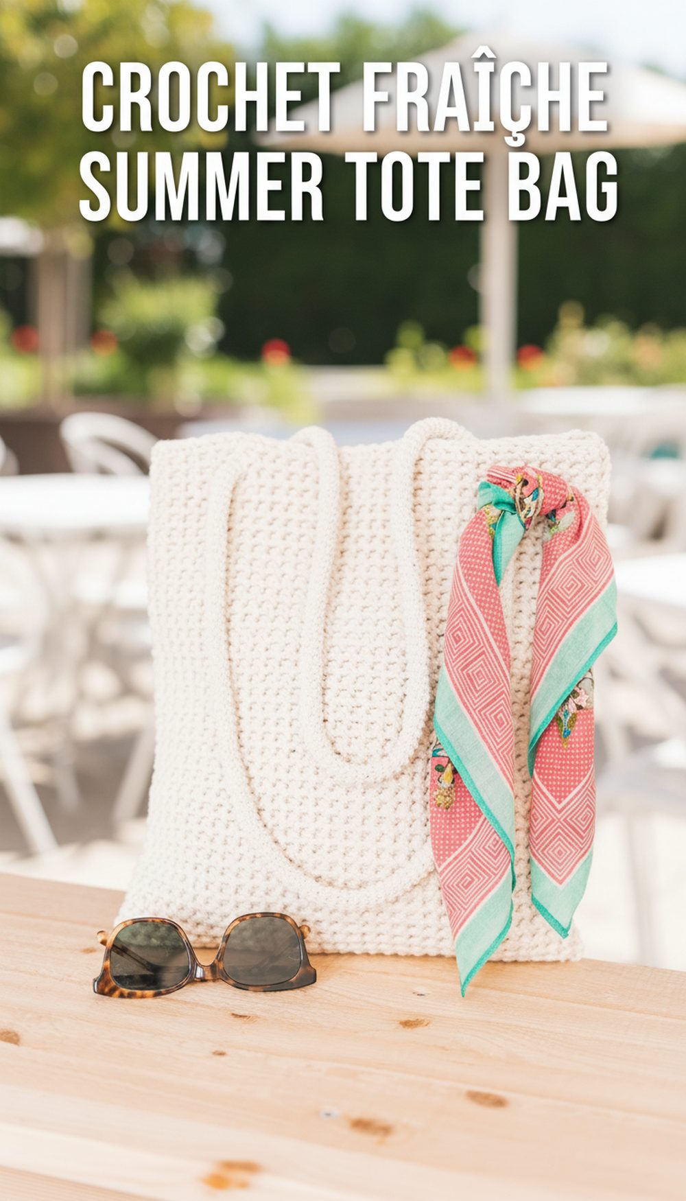 Crochet Fraîche Summer Tote Bag