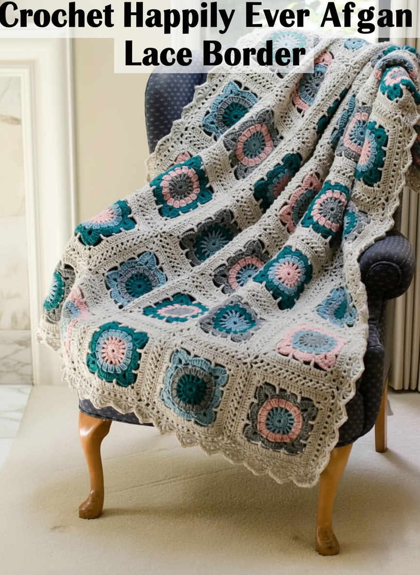 Crochet Happily Ever Afghan Lace Border