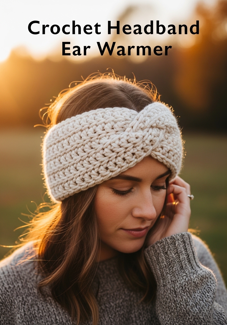 Crochet Headband Ear Warmer