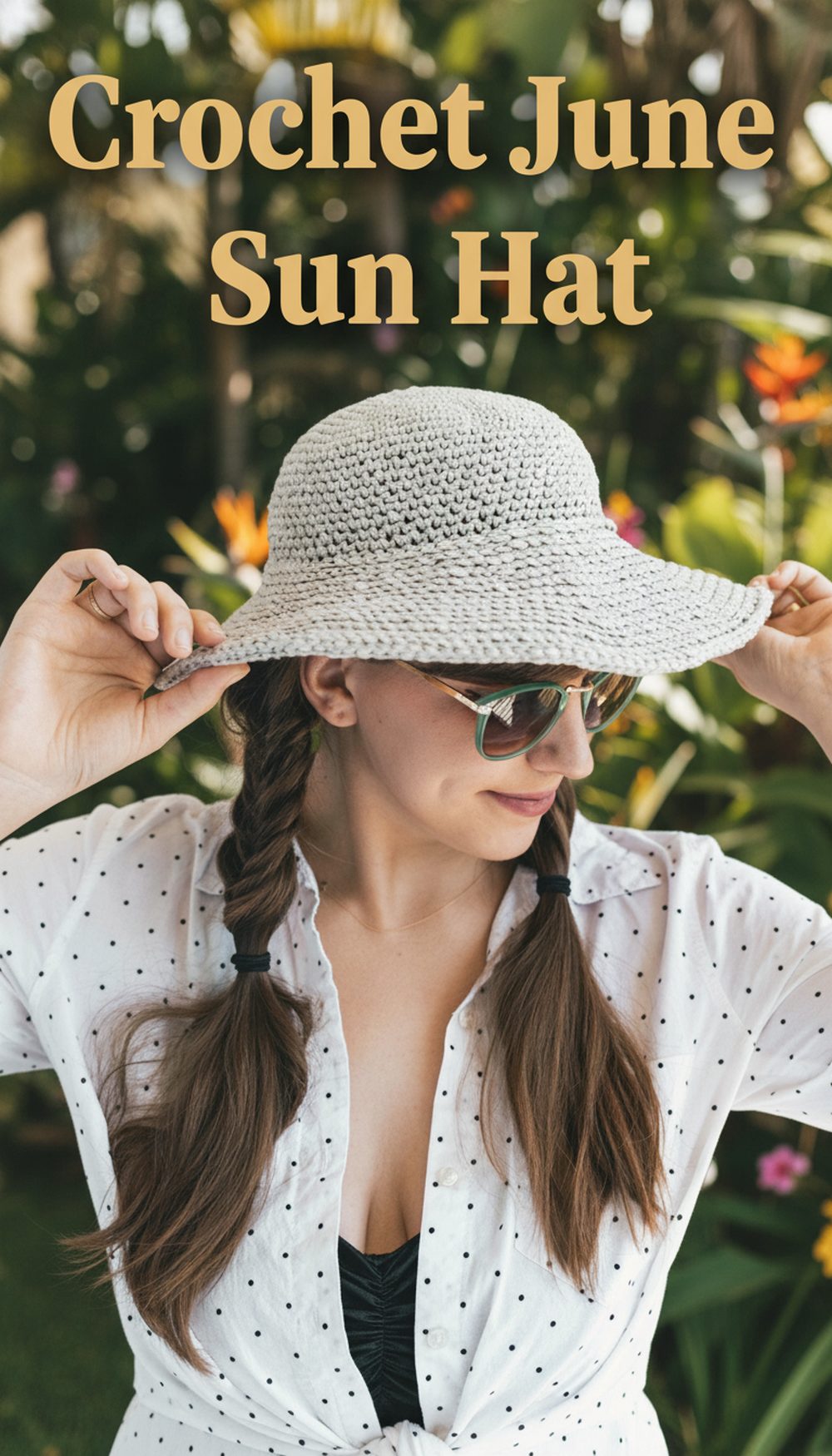 Crochet June Sun Hat