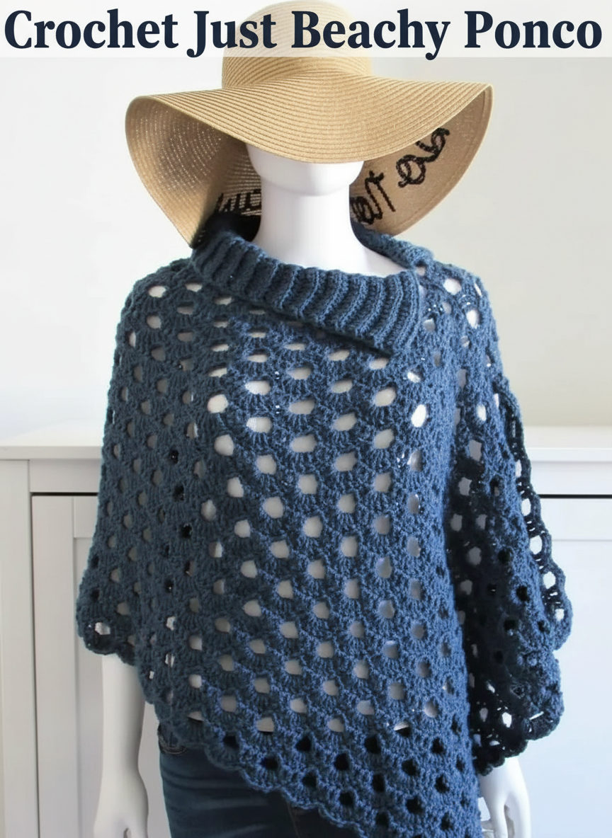Crochet Just Beachy Poncho