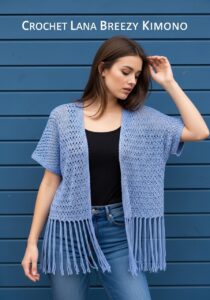 Crochet Lana Breezy Kimono