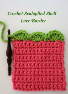 Crochet Scalloped Shell Lace Border