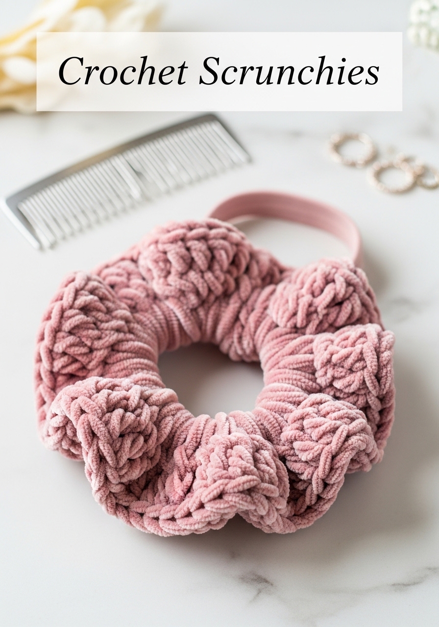 Crochet Scrunchies