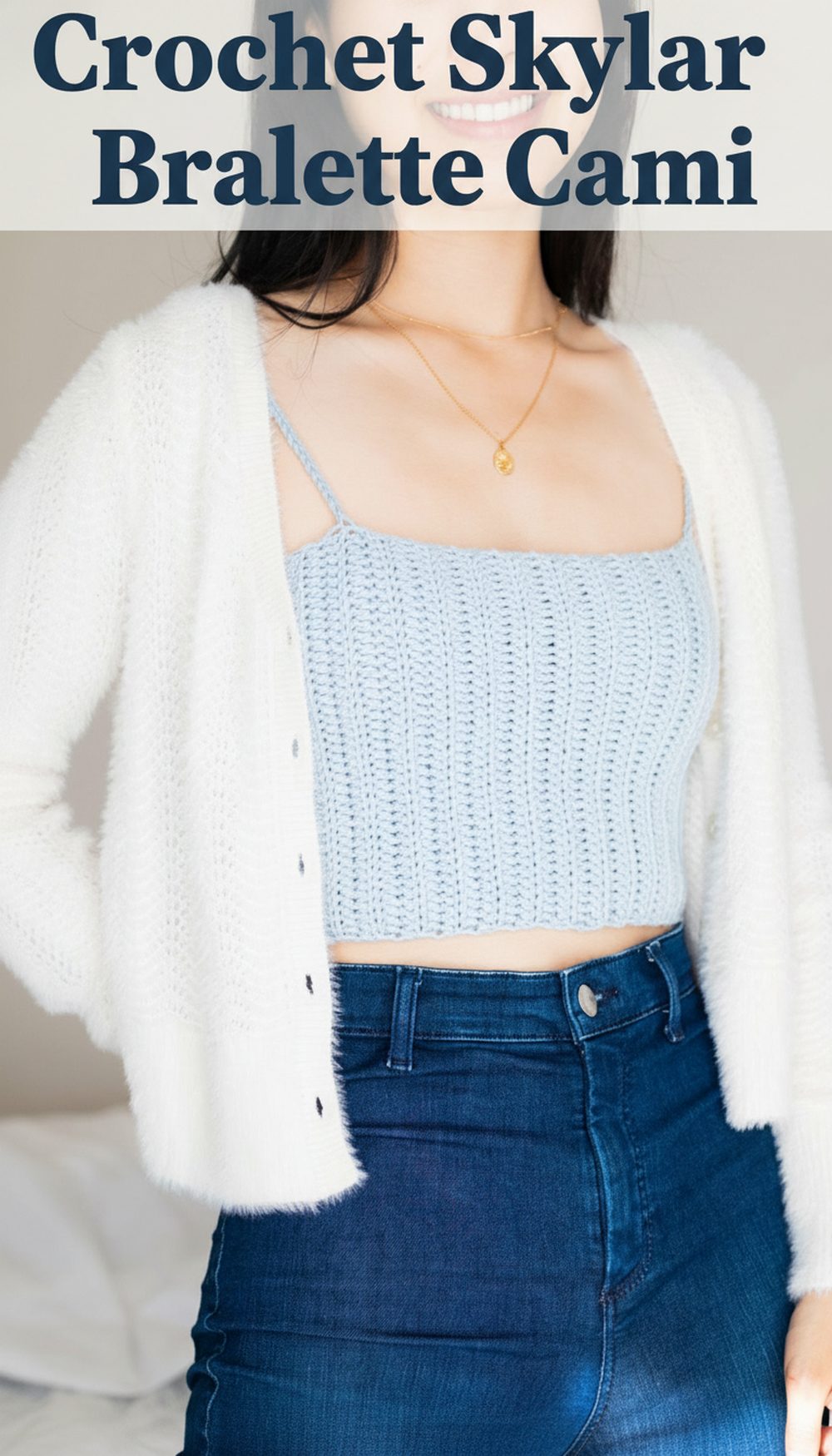 Crochet Skylar Bralette Cami