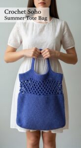 Crochet Soho Summer Tote Bag