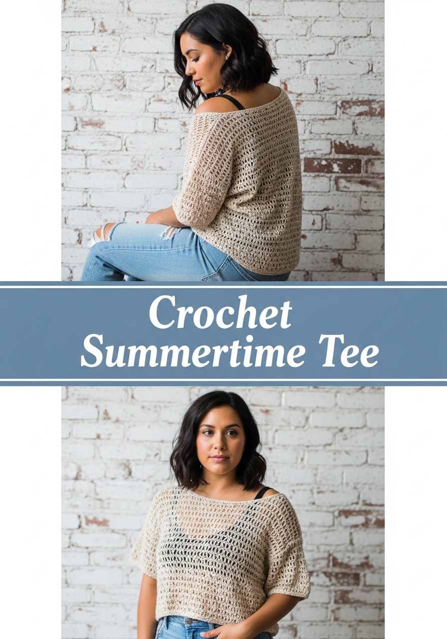 Crochet Summertime Tee