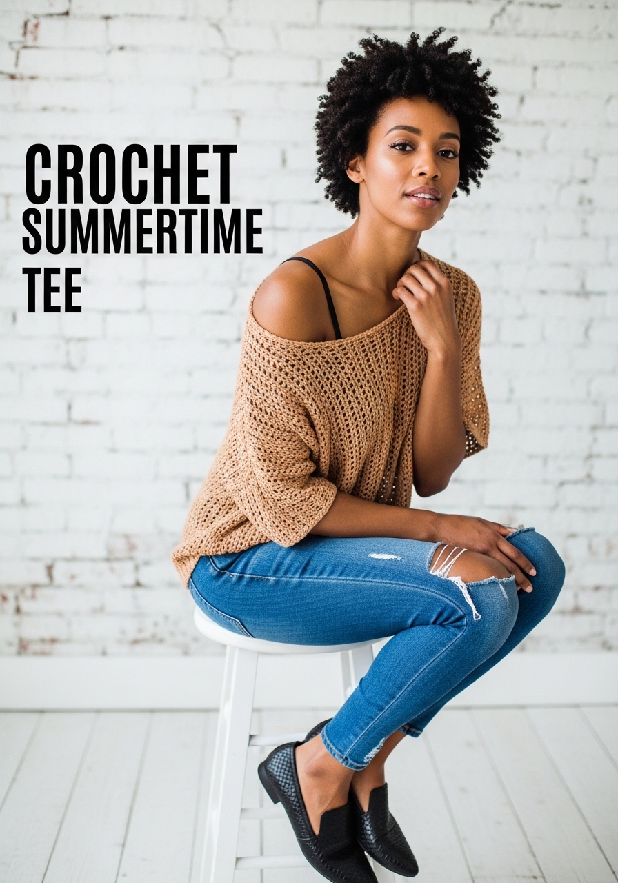 Crochet Summertime Tee