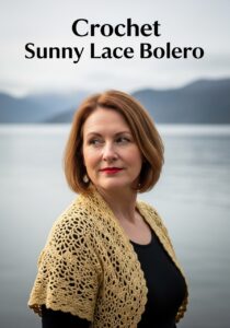 Crochet Sunny Lace Bolero