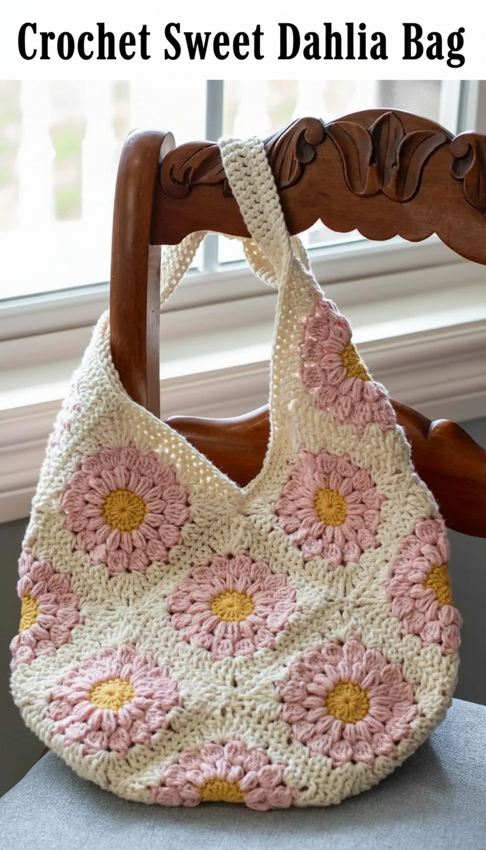 Crochet Sweet Dahlia Bag