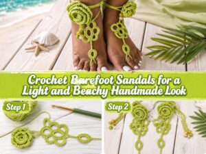 Crochet Barefoot Sandals for a Light and Beachy Handmade Look j