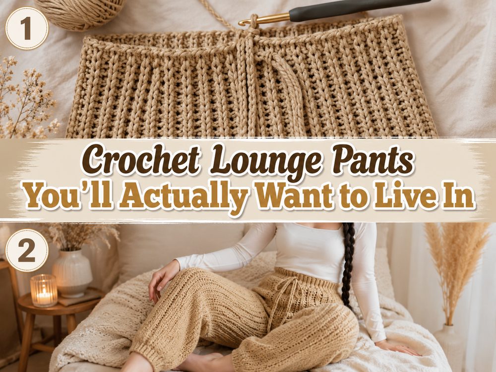 Crochet Lounge Pants You’ll Actually Want to Live In S