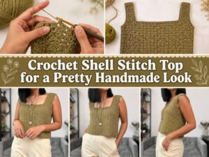 Crochet Shell Stitch Top for a Pretty Handmade Look S