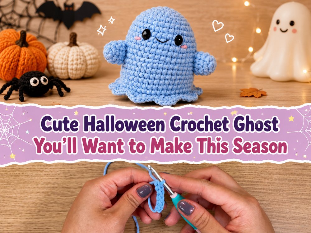 Cute Halloween Crochet Ghost You’ll Want to Make This Season1