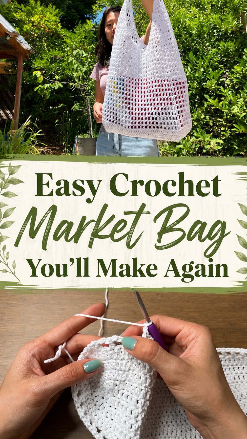 Easy Crochet Market Bag You’ll Make Again
