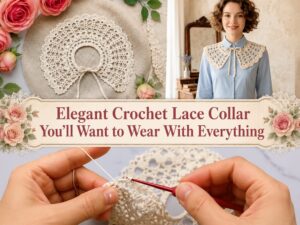 Elegant Crochet Lace Collar You’ll Want to Wear With Everything1