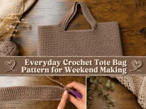 Everyday Crochet Tote Bag Pattern for Weekend Making1