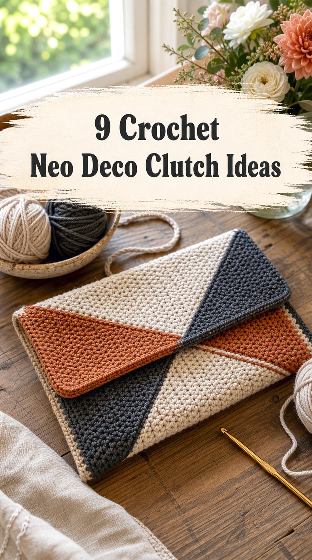 9 Crochet Neo Deco Clutch Ideas