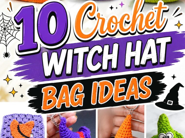 10 Crochet Witch Hat Bag Ideas