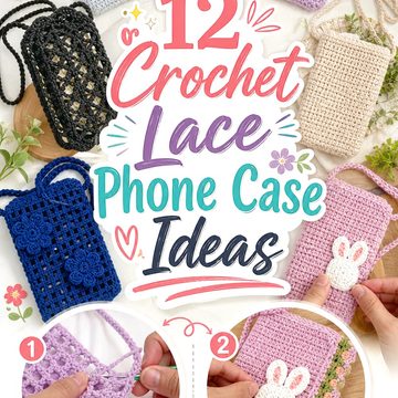 Crochet Lace Phone Case Ideas