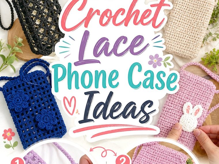 Crochet Lace Phone Case Ideas