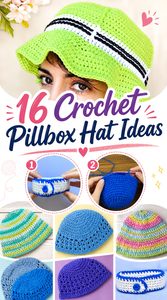 Crochet Pillbox Hat Ideas