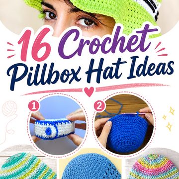 Crochet Pillbox Hat Ideas