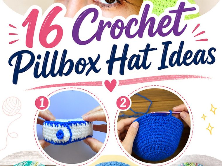 Crochet Pillbox Hat Ideas