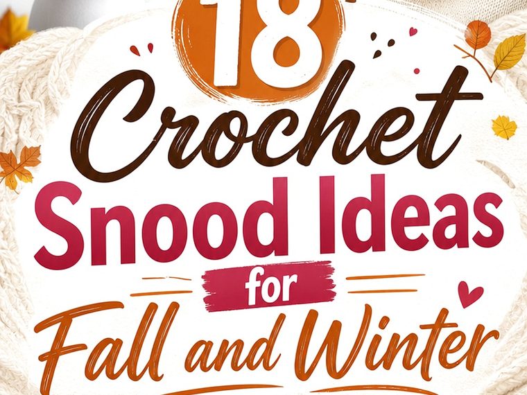 Crochet Snood Ideas for Fall and Winter