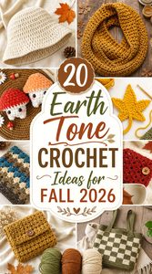 Earth Tone Crochet Ideas for Fall