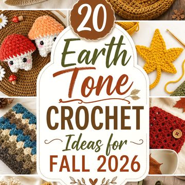 Earth Tone Crochet Ideas for Fall