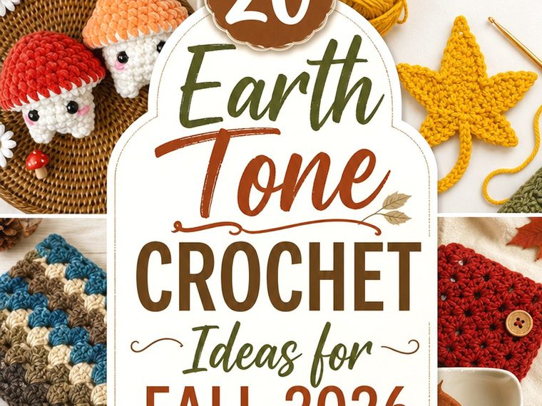 Earth Tone Crochet Ideas for Fall
