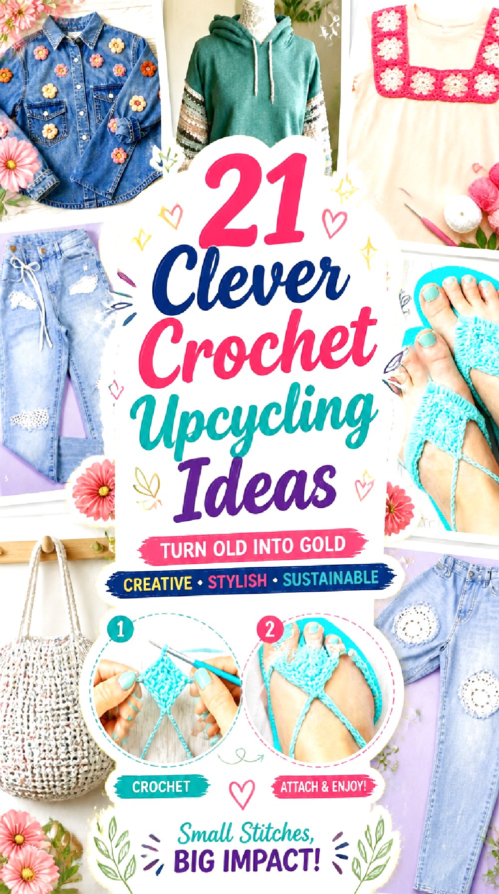 Clever Crochet Upcycling Ideas