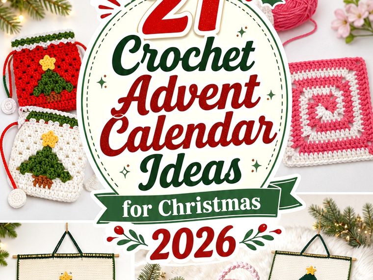 Crochet Advent Calendar Ideas for Christmas