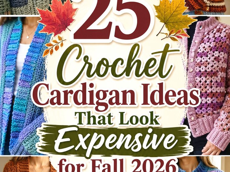 Crochet Cardigan Ideas That Look Expensive for Fall