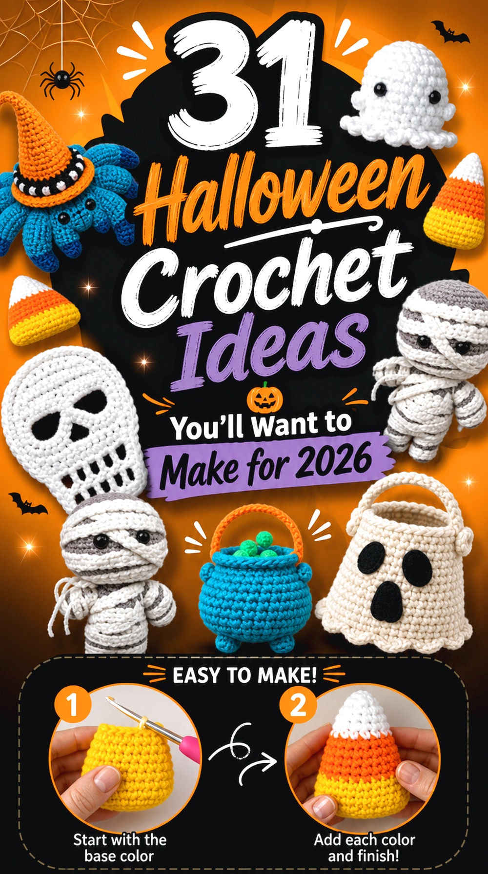 Halloween Crochet Ideas You’ll Want to Make for