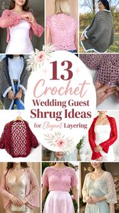 Crochet Wedding Guest Shrug Ideas for Elegant Layering