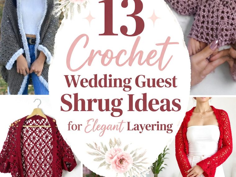 Crochet Wedding Guest Shrug Ideas for Elegant Layering