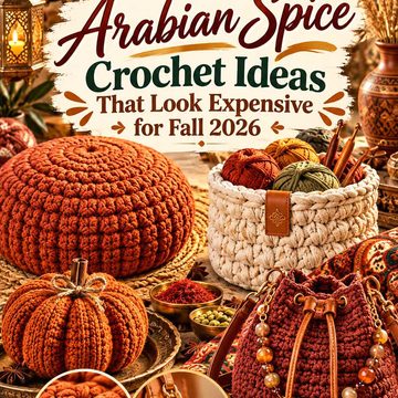 Arabian Spice Crochet Ideas That Look Expensive for Fall