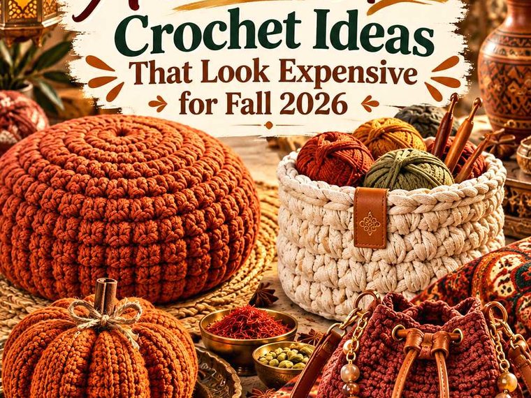 Arabian Spice Crochet Ideas That Look Expensive for Fall