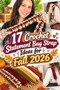 17 Crochet Statement Bag Strap Ideas for Fall 2026