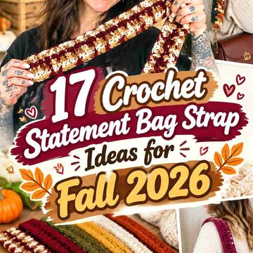 17 Crochet Statement Bag Strap Ideas for Fall 2026