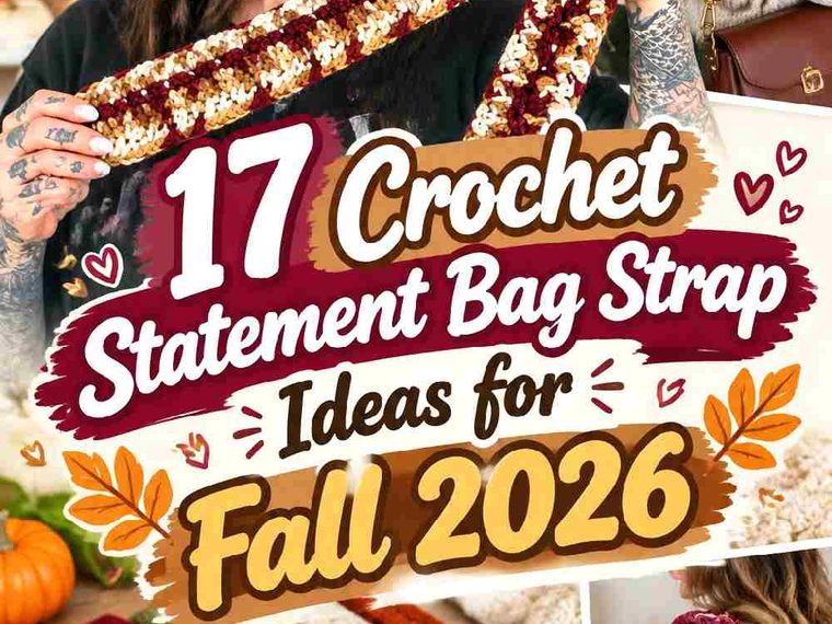 17 Crochet Statement Bag Strap Ideas for Fall 2026