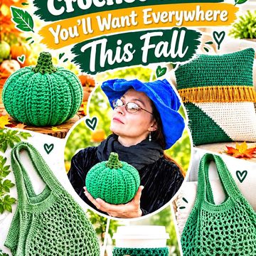 17 Jade Green Crochet Ideas You’ll Want Everywhere This Fall