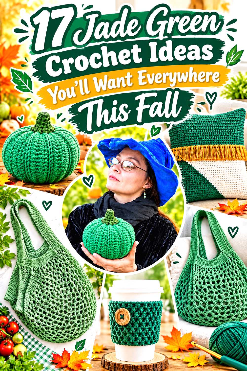 17 Jade Green Crochet Ideas You’ll Want Everywhere This Fall